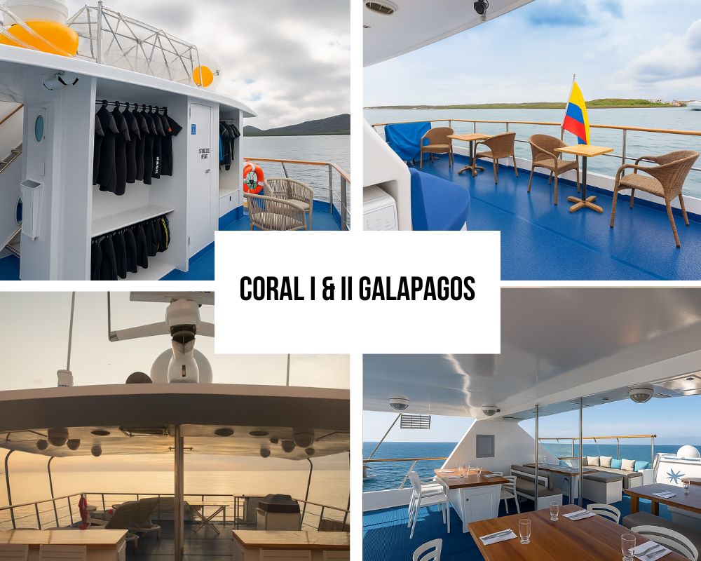 Design marítimo clássico e excelência panorâmica nos navios Coral I e II