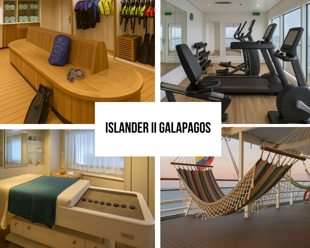 Espaços sociais excepcionais e recursos de design único no National Geographic Islander II