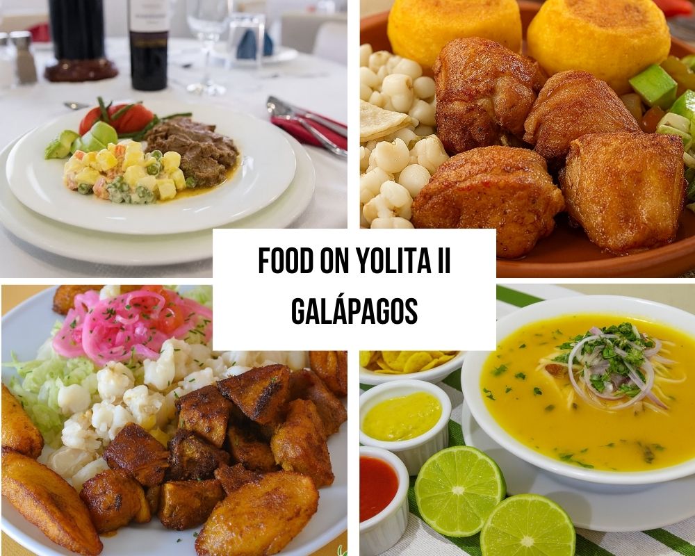 Excellent Culinary Program on the Yolita II Galapagos Cruise