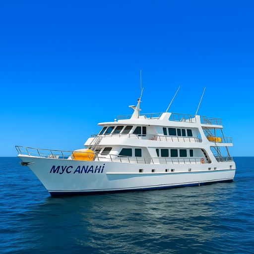 M/C Anahi premium cruise ship on the Galapagos Islands