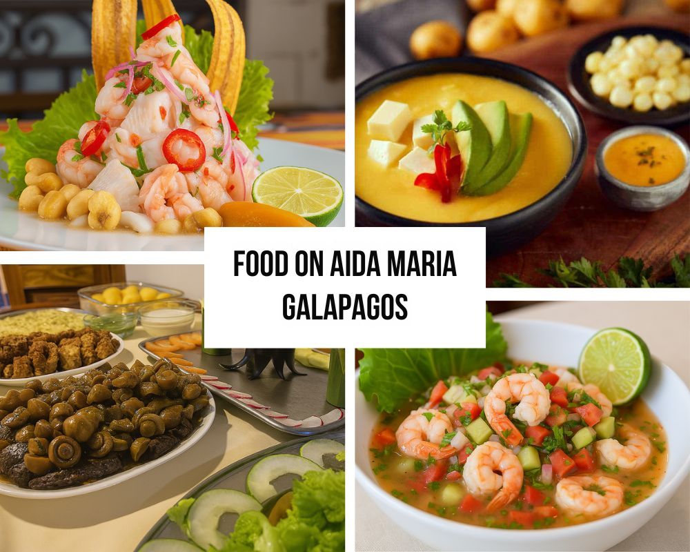 Dining on the Aida Maria Galapagos Cruise