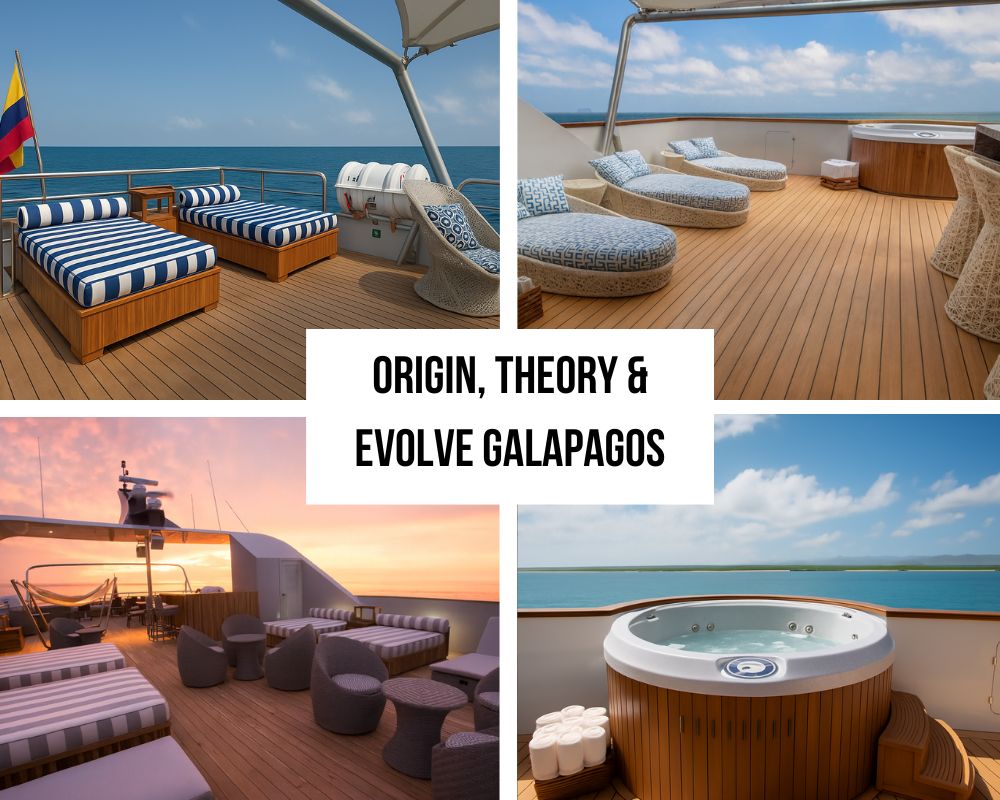 Exceptional Social Spaces and Luxury Amenities on Origin, Theory & Evolve Galapagos Cruises