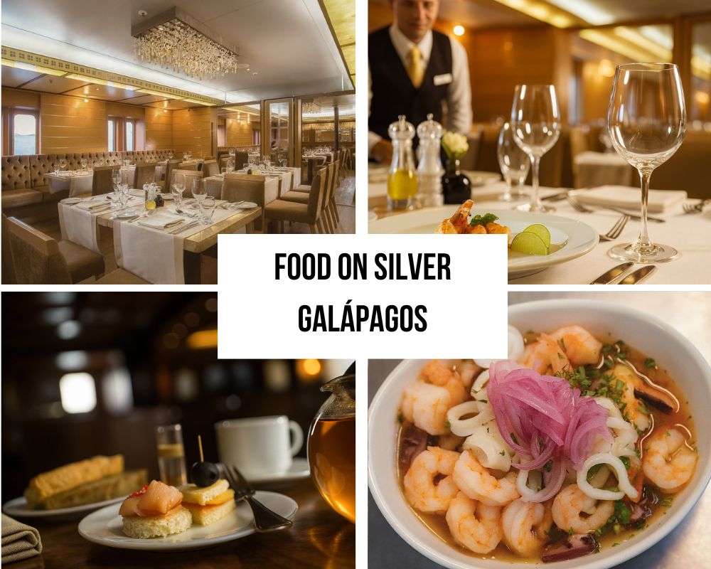 Dual Dining Excellence on the Silver Galapagos Cruise