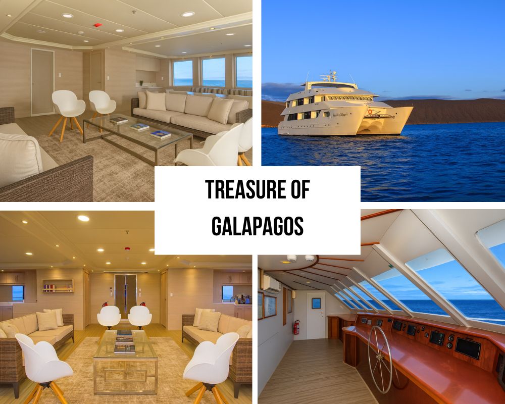 Comprehensive Luxury Itinerary Portfolio on the Treasure of Galapagos Cruise