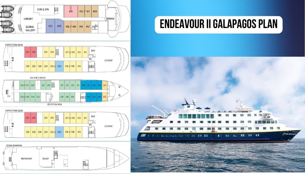 Premium Expedition Ship Design and National Geographic Heritage on the National Geographic Endeavour II