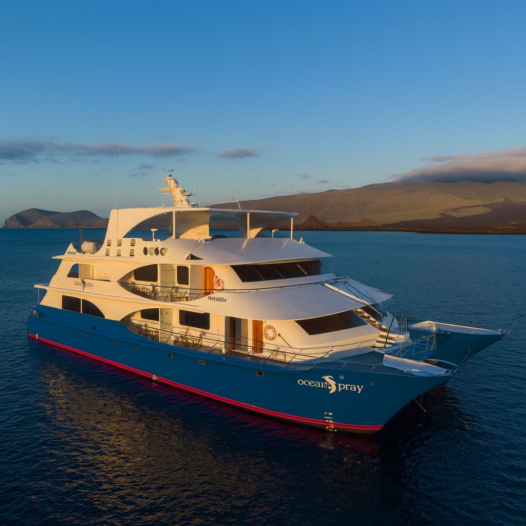Ocean Spray Galapagos Cruise: Mega-Catamaran Speed Excellence