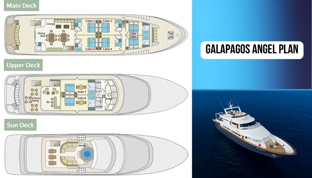 Revolutionary Newest Design and European Elegance Excellence on Galapagos Angel
